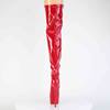 Pleaser - JUBILANT3000 Bottes cuissardes à plateforme - Rouge Product image
